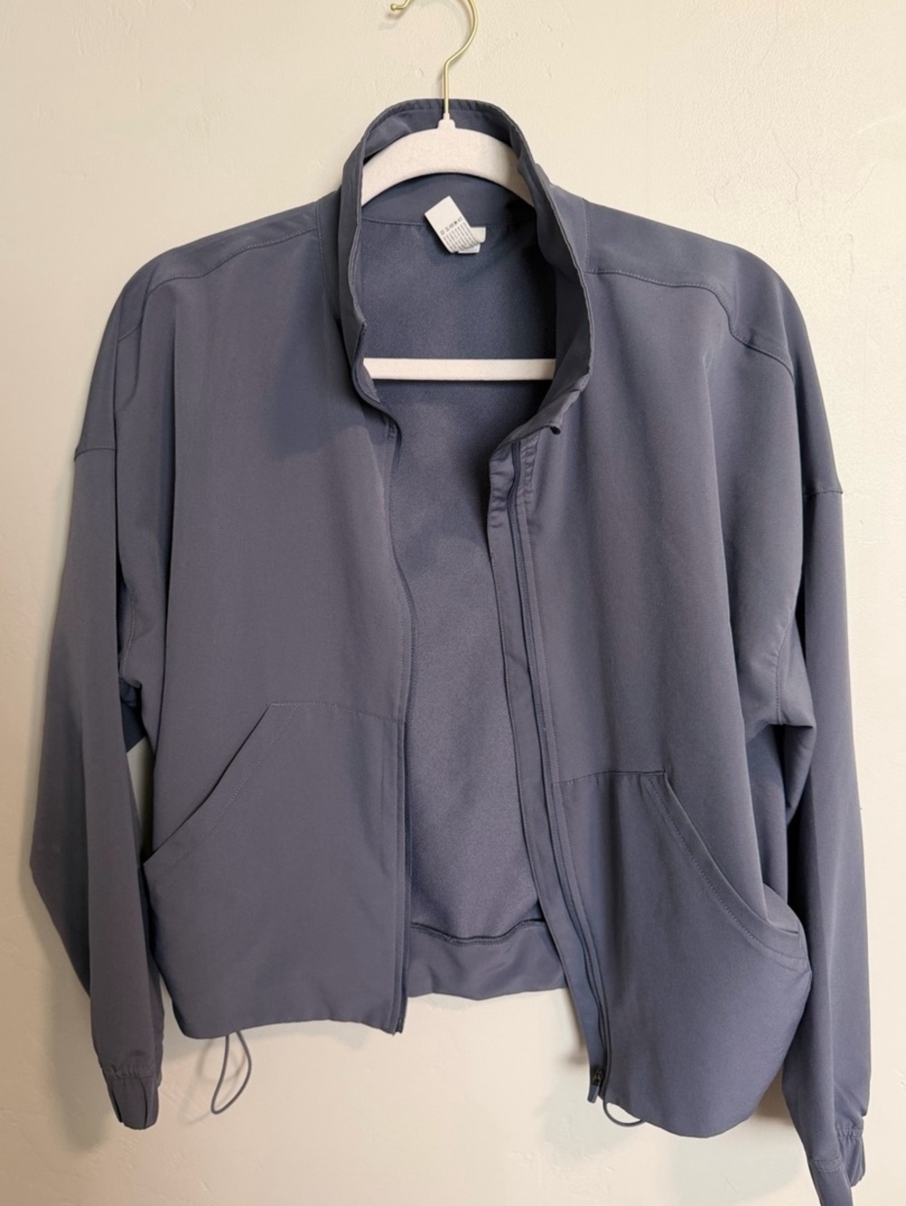 Lightweight Jacket Windbreaker Mock Neck